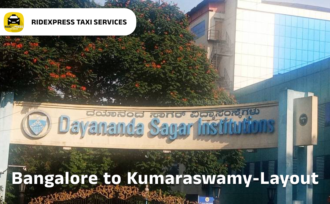 Kumaraswamy Layout Airport Drop Taxi - Reliable and Affordable