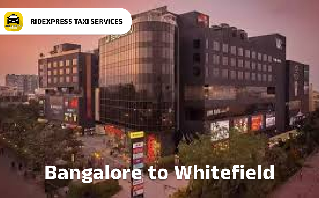 whitefield to airport distance