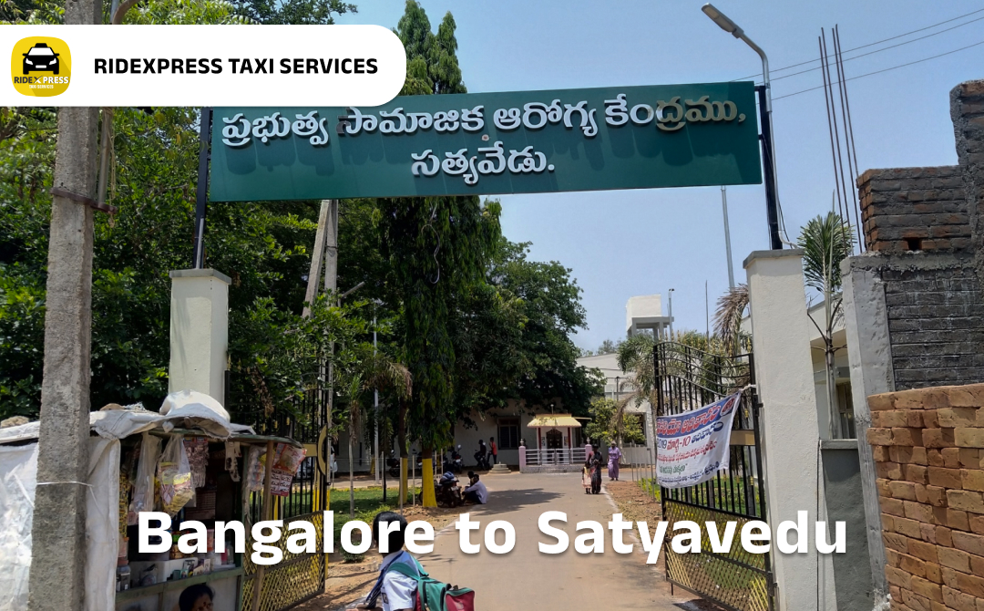 Affordable Taxi Services from Bangalore to Satyavedu
