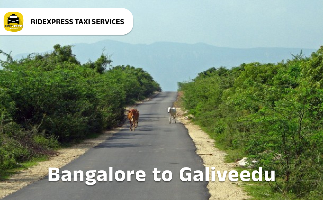 Bangalore to Galiveedu Taxi Services