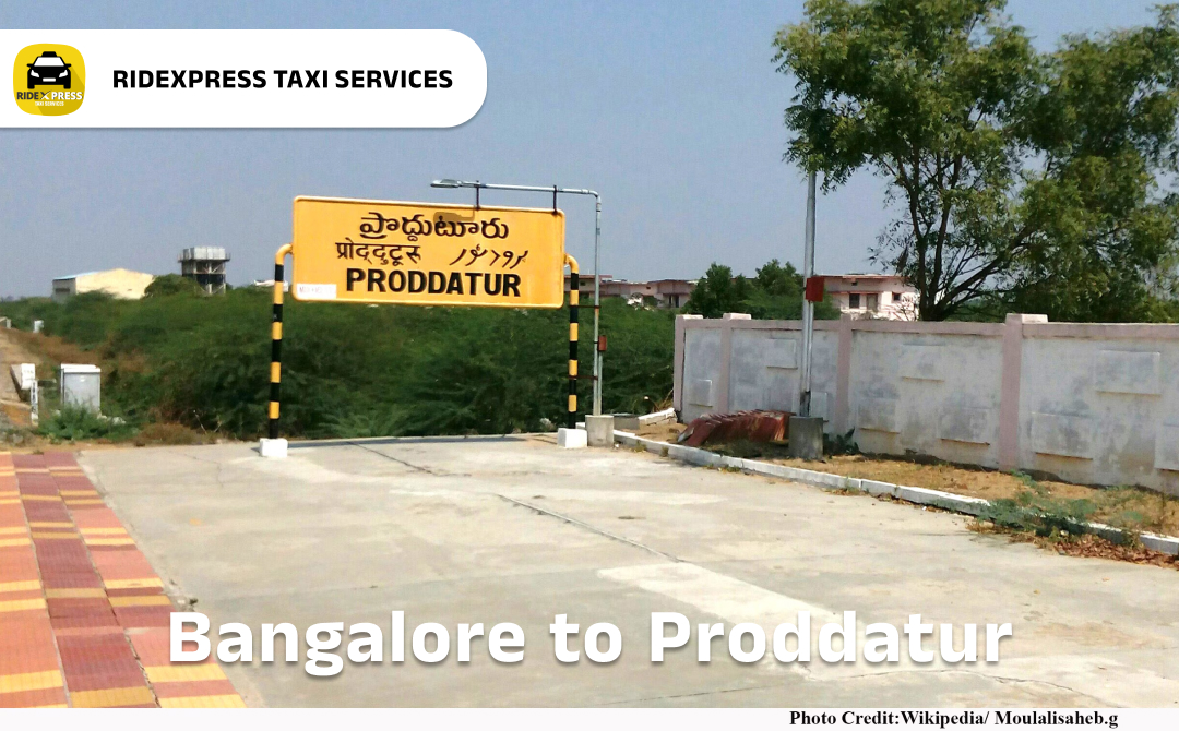 Affordable Taxi Services from Bangalore to Proddatur