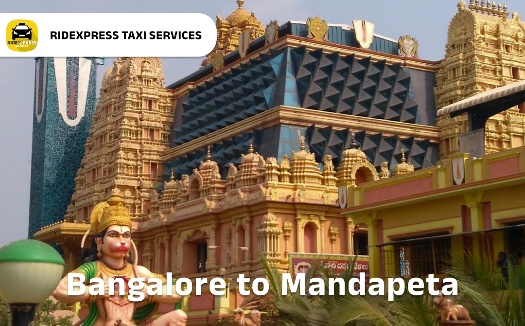 Affordable Bangalore to Mandapeta Taxi Services