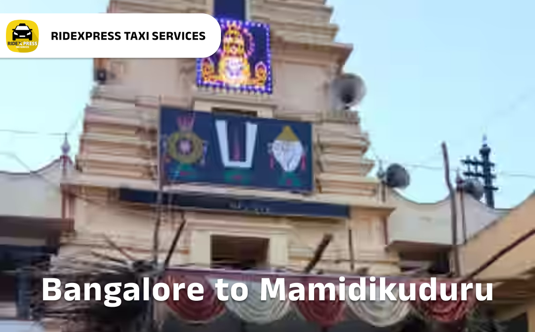 Reliable Bangalore to Mamidikuduru Taxi Services