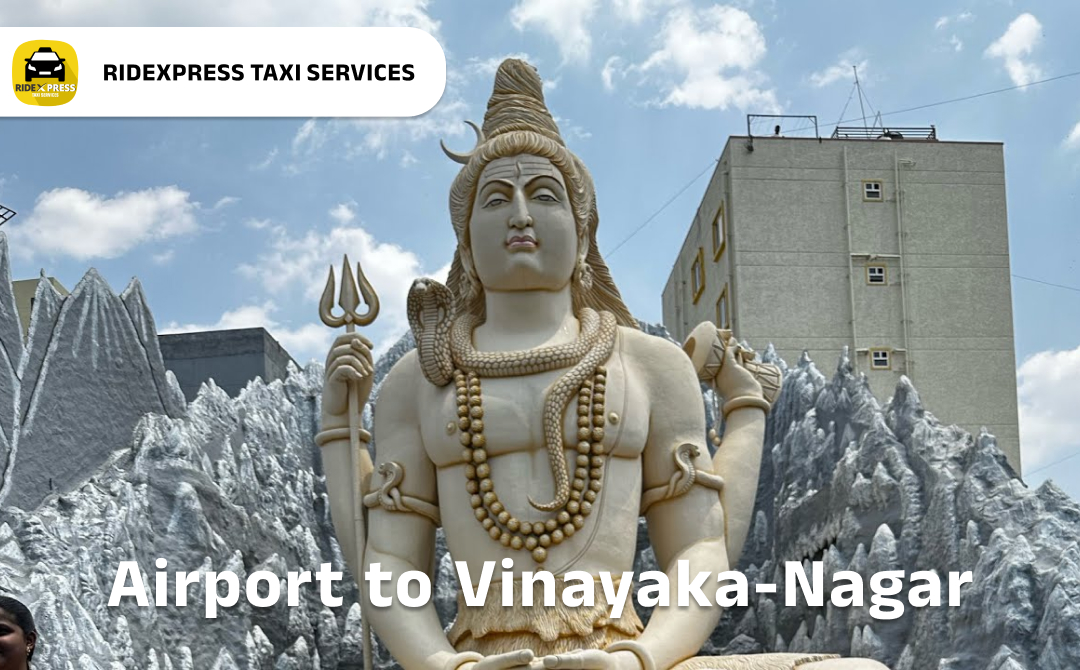 Reliable Airport Taxi Service from Vinayaka Nagar to Bangalore Airport