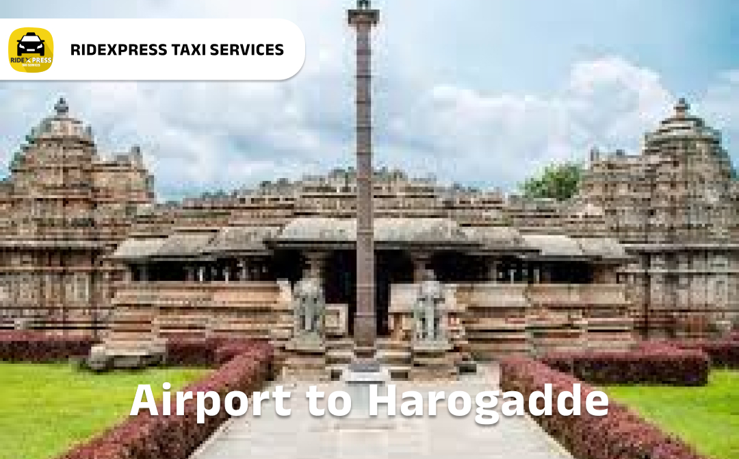 Reliable Airport Taxi Service from Harogadde to Bangalore Airport