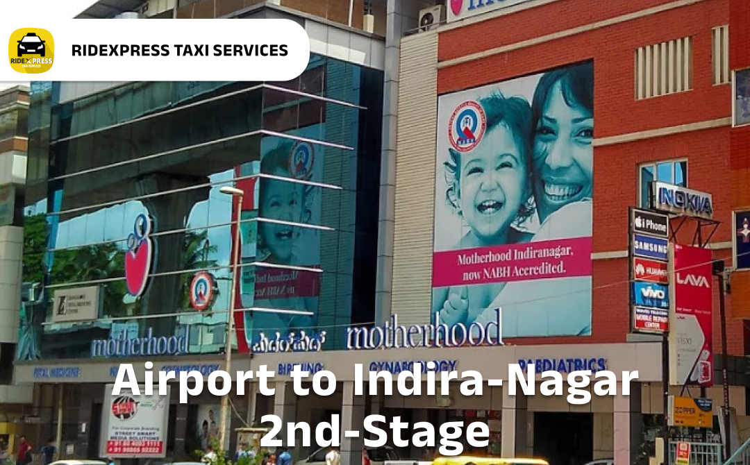Bangalore to Indira Nagar 2nd Stage Airport Pickup Taxi