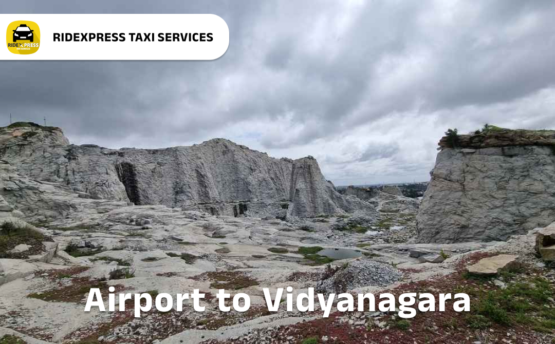 Bangalore to Vidyanagara Airport Pickup Taxi