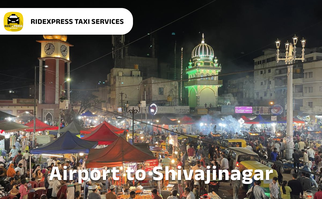 Affordable Airport Taxi in Bangalore for Shivajinagar Airport Pickup and Drop