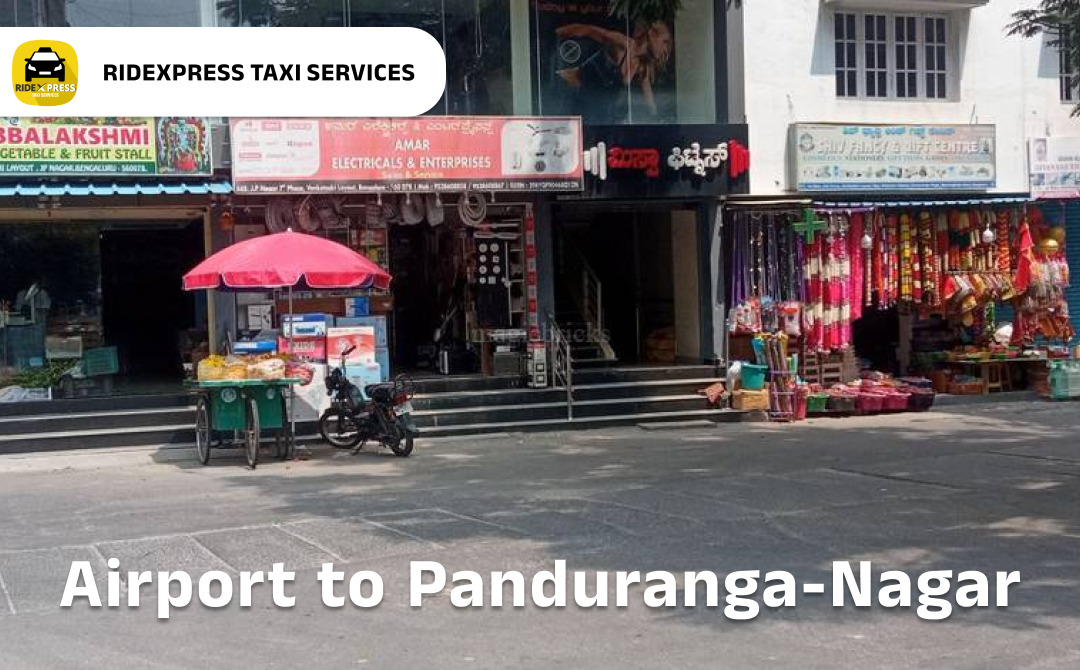 Affordable Airport Taxi in Bangalore for Panduranga Nagar to Bangalore Airport Pickup and Drop