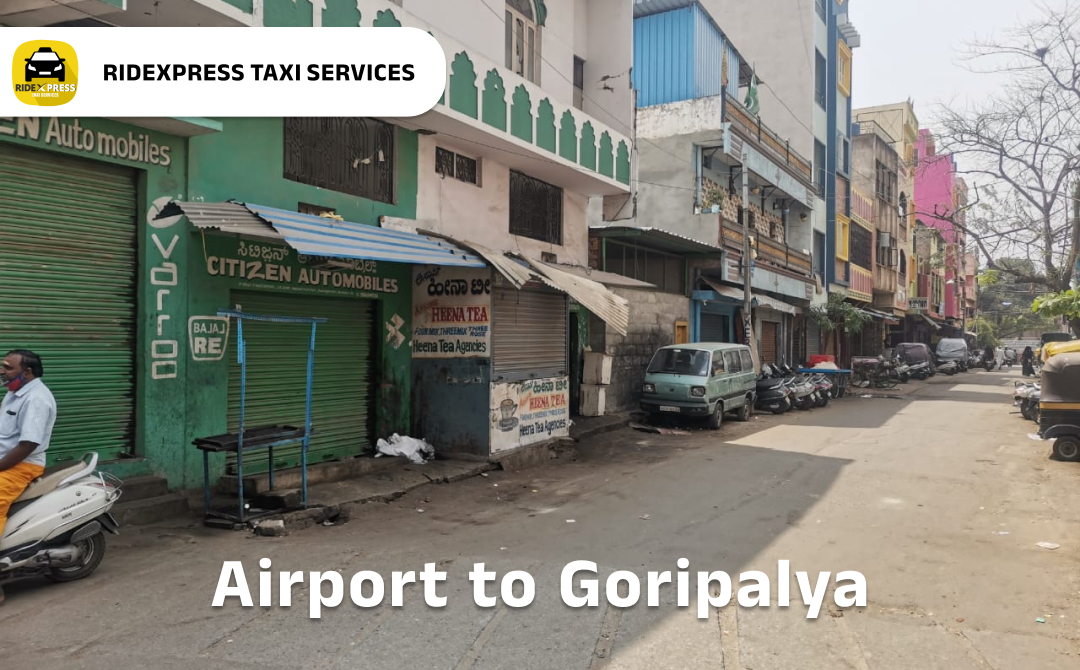 Affordable Airport Taxi in Bangalore from Goripalya to Bangalore Airport Pickup and Drop