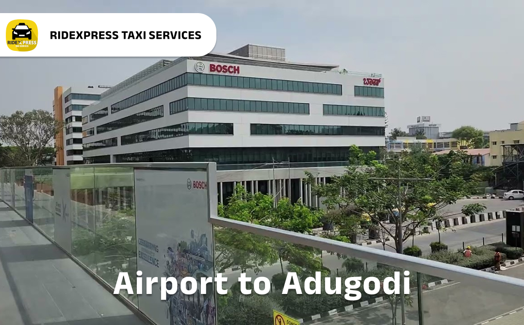 Affordable Adugodi to Bangalore Airport Taxi Service - Hassle-free Pickup and Drop