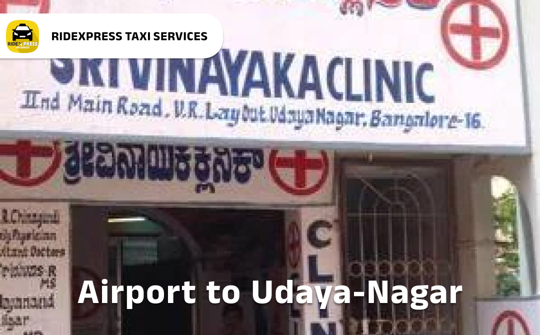 Convenient Udaya Nagar to Bangalore Airport Taxi Service - Reliable and Affordable